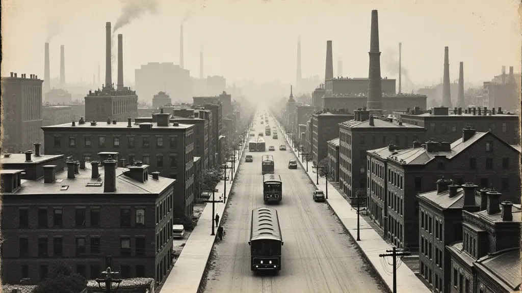 Antique postcard of Pittsburgh's South Side