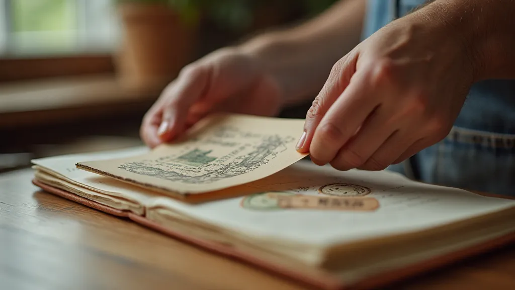 Preserving antique postcards